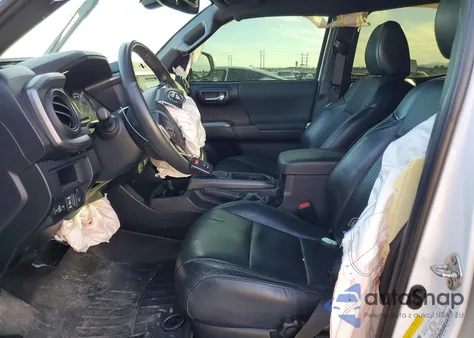 2019 Toyota Tacoma Double Cab from USA, damaged, VIN 3TMCZ5AN9KM223664